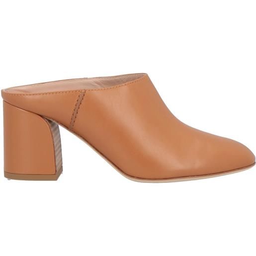 TOD'S - mule e zoccoli - cuoio