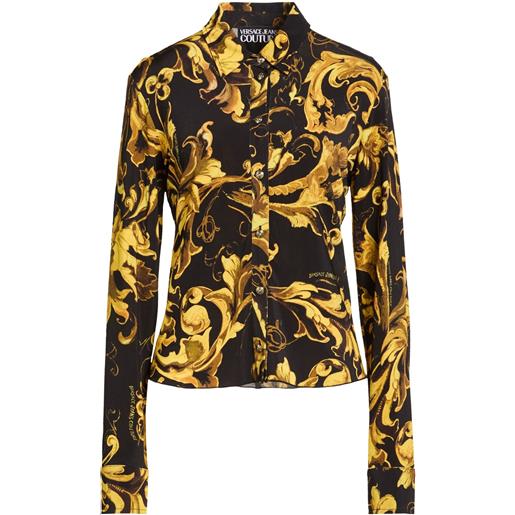 VERSACE JEANS COUTURE - camicie e bluse fantasia - nero
