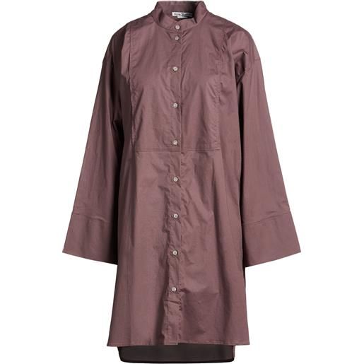 ACNE STUDIOS - vestito chemisier - cioccolato