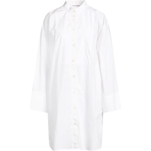ACNE STUDIOS - vestito chemisier - bianco