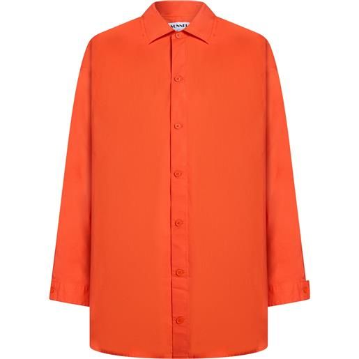 SUNNEI - camicia oversized - rosso pomodoro