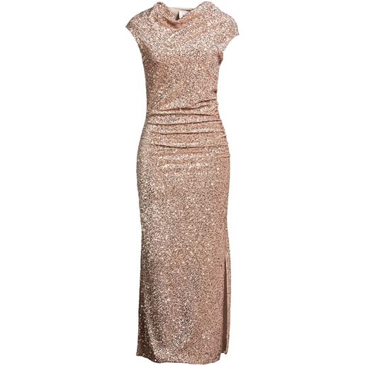 DIXIE - vestito lungo - oro