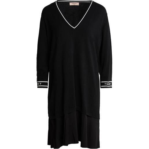 TWINSET - vestito corto - nero