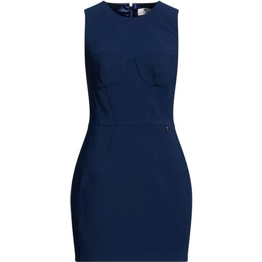 ELISABETTA FRANCHI - tubino - blu navy