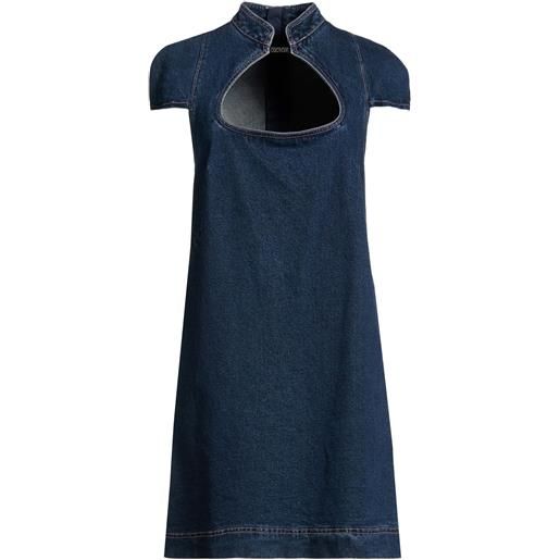 VERSACE JEANS COUTURE - vestito corto - blu