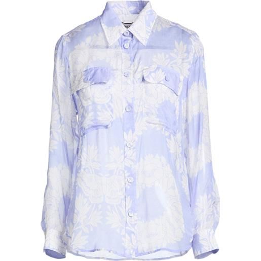 PAUL & JOE - camicie e bluse fantasia - blu chiaro