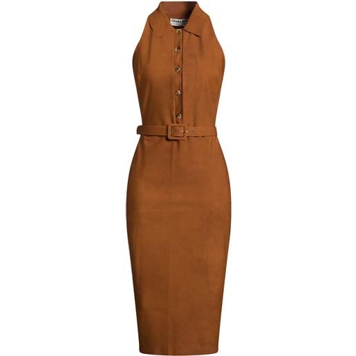 CHIARA BONI LA PETITE ROBE - vestito chemisier - marrone