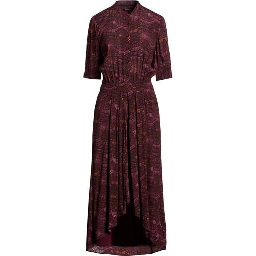 MAISON SCOTCH - vestito chemisier - bordeaux
