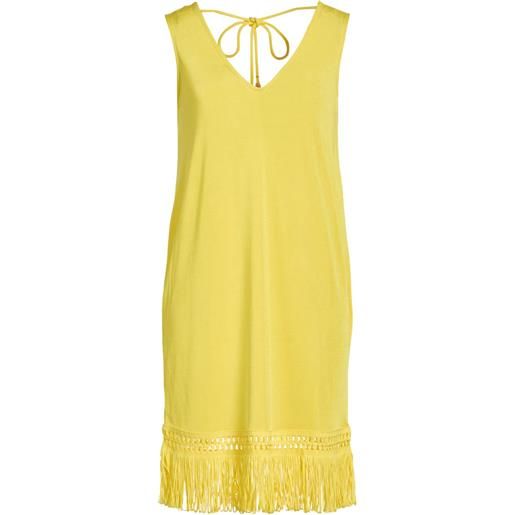 TWINSET - vestito corto - giallo