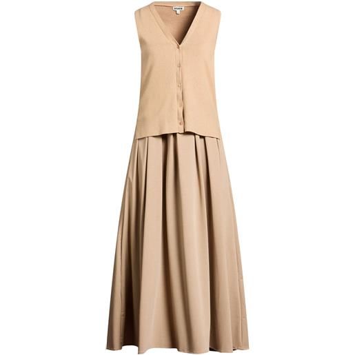 STAUD - vestito lungo - sabbia