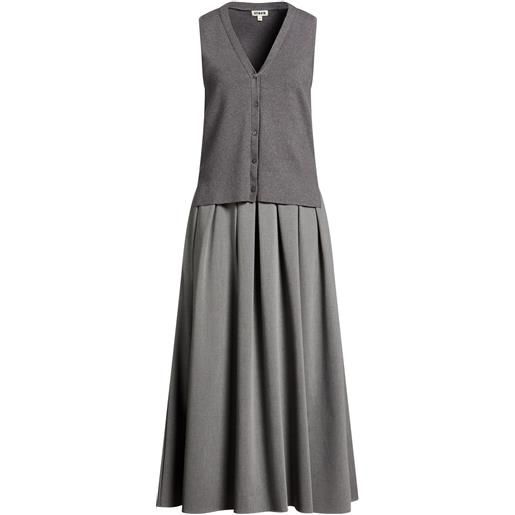 STAUD - vestito lungo - grigio