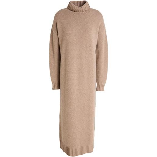MAX MARA - vestito midi - tortora