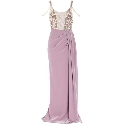 ELISABETTA FRANCHI - vestito da cerimonia - lilla
