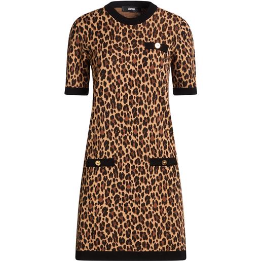 VERSACE - tubino - marrone