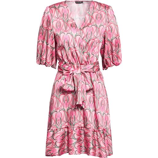 LIU -JO - vestito corto - rosa