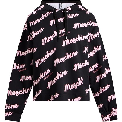 MOSCHINO - felpa - nero