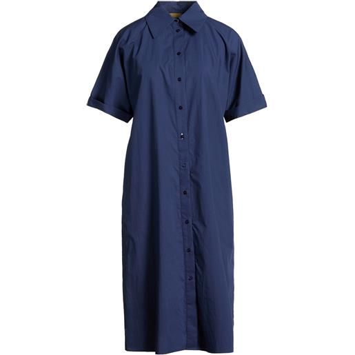 MOMONÍ - vestito chemisier - blu