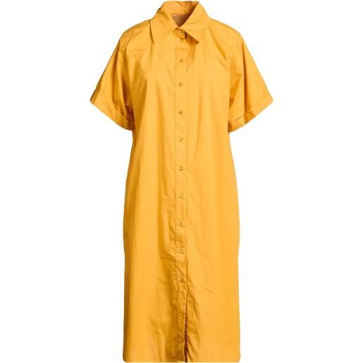 MOMONÍ - vestito chemisier - mandarino