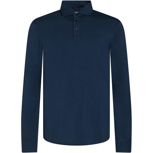 R3D WÖÔD - polo - blu navy