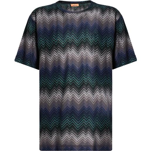 MISSONI - t-shirt - blu notte