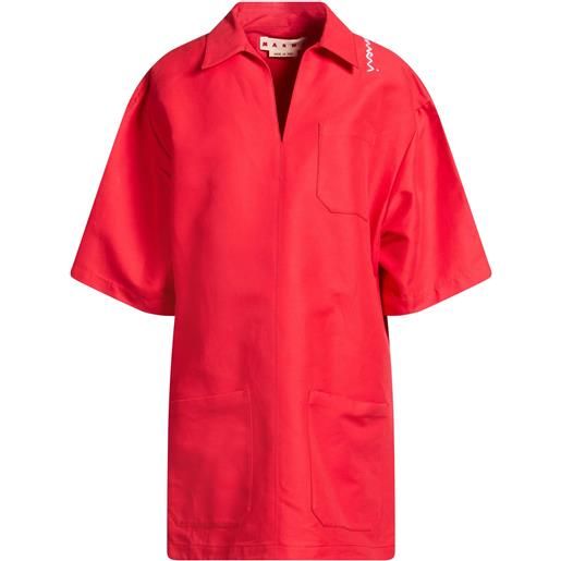 MARNI - vestito corto - rosso