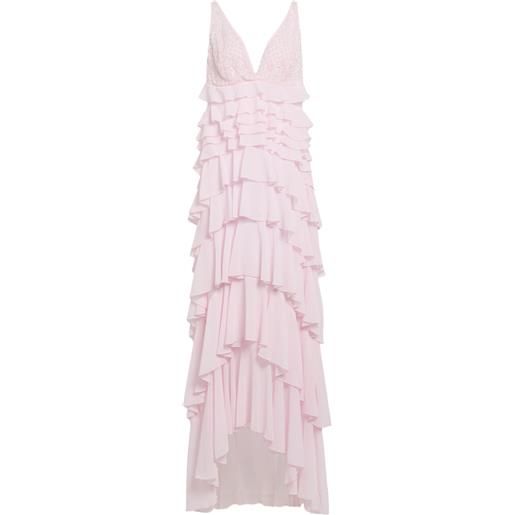 ELISABETTA FRANCHI - vestito da cerimonia - rosa chiaro