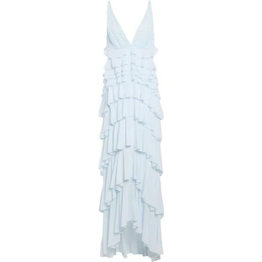 ELISABETTA FRANCHI - vestito da cerimonia - celeste
