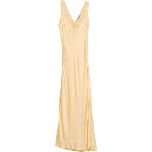 TWINSET - slip dress - giallo
