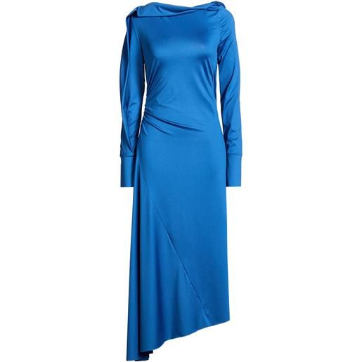 VICTORIA BECKHAM - vestito lungo - blu