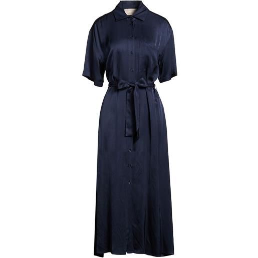 KAOS JEANS - vestito chemisier - blu notte