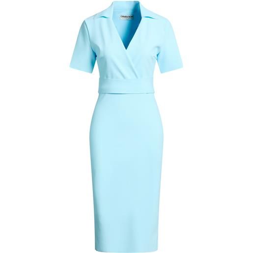 CHIARA BONI LA PETITE ROBE - tubino - celeste