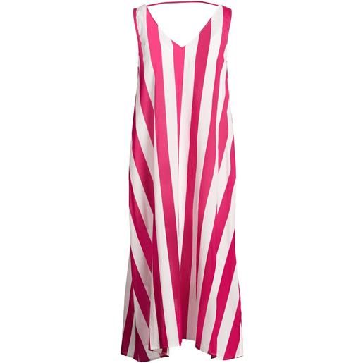 CARLA G. - vestito midi - magenta