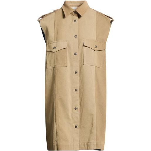 GOLDEN GOOSE - vestito chemisier - sabbia