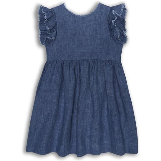 IL GUFO - vestito baby - blu