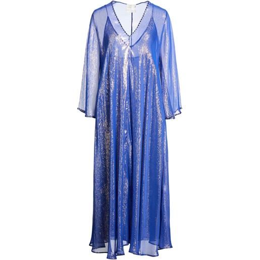FORTE_FORTE - vestito midi - blu china