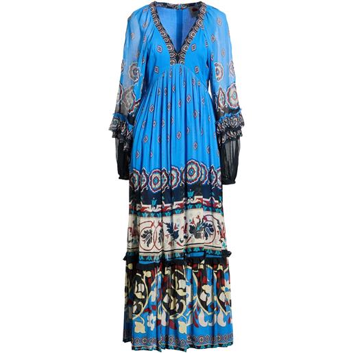 FARM RIO - vestito lungo - blu