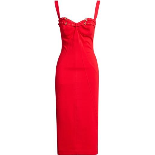 VERSACE JEANS COUTURE - tubino - rosso