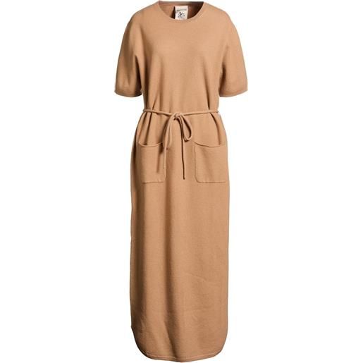 SEMICOUTURE - vestito da ufficio - cammello