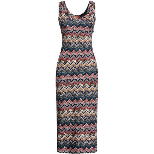 MISSONI - tubino - blu