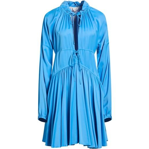 PHILOSOPHY di LORENZO SERAFINI - vestito corto - azzurro