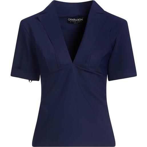 CHIARA BONI LA PETITE ROBE - top - blu notte