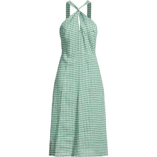 120% LINO - vestito estivo - verde