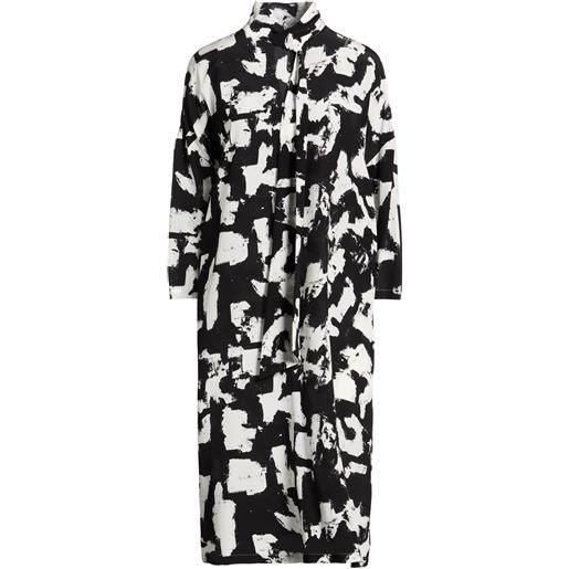 ASPESI - vestito in seta - nero