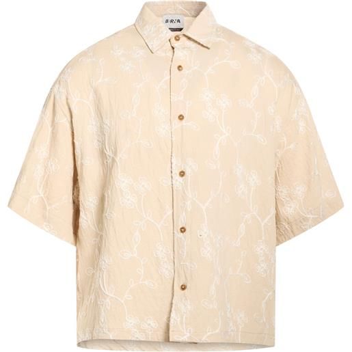 BERNA - camicia regular fit - beige