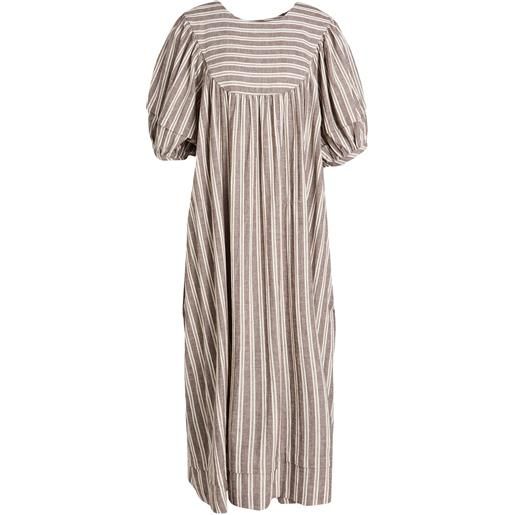 CAWLEY - vestito midi - tortora