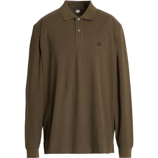 C.P. COMPANY - polo - verde militare