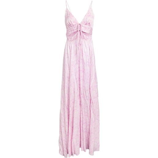MAJE - vestito lungo - rosa