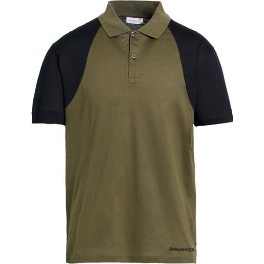 MCQUEEN - polo - verde militare