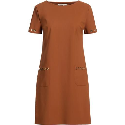 CHIARA BONI LA PETITE ROBE - vestito corto - cuoio
