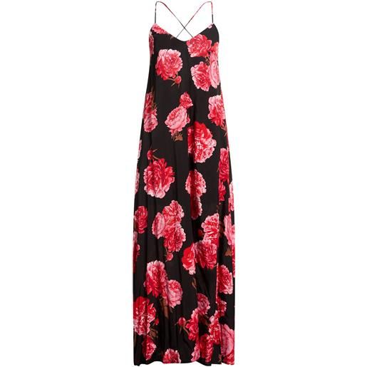 FISICO - slip dress - nero